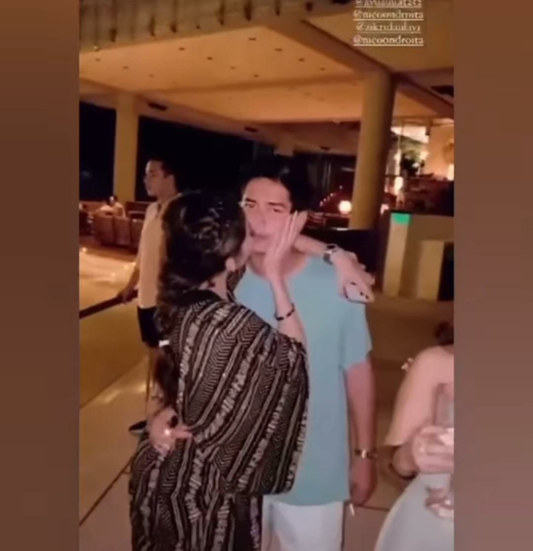 Beredar Video Zikri Daulay Ciuman Dengan Model Seksi pada Saat Pesta Pergantian Tahun Baru