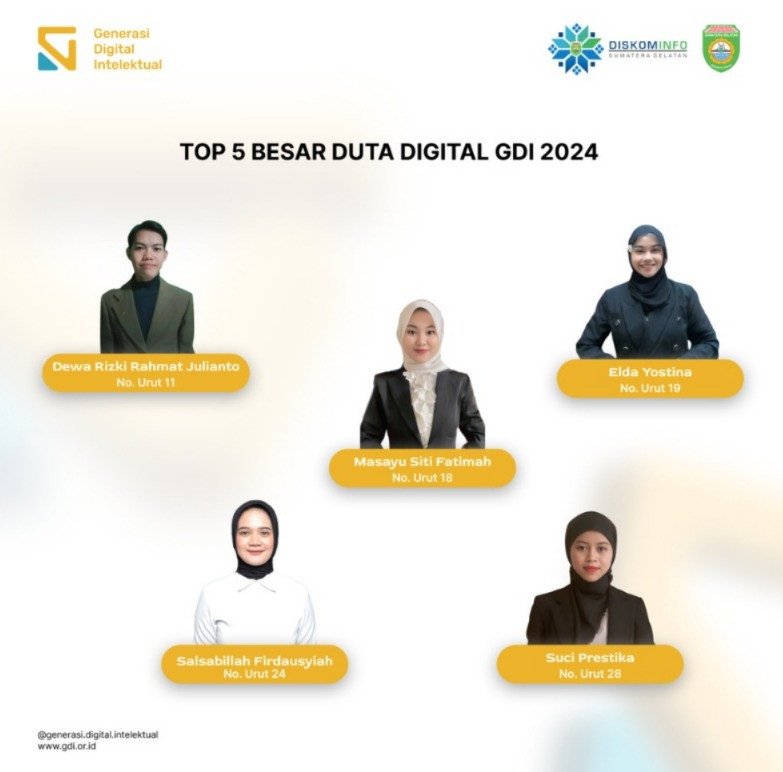 Bersaing Ketat! Lima Finalis Duta GDI 2024 Bersiap Memukau di Grand Final