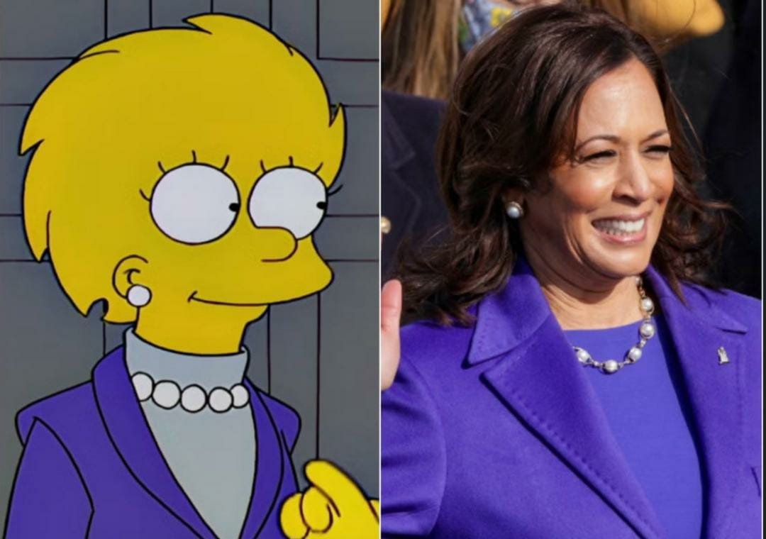 Calon Presiden Amerika Serikat Kamala Harris muncul di kartun The Simpsons