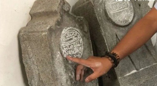 Ditemukan Empat Nisan Kuno di Palembang, Berumur Satu Abad