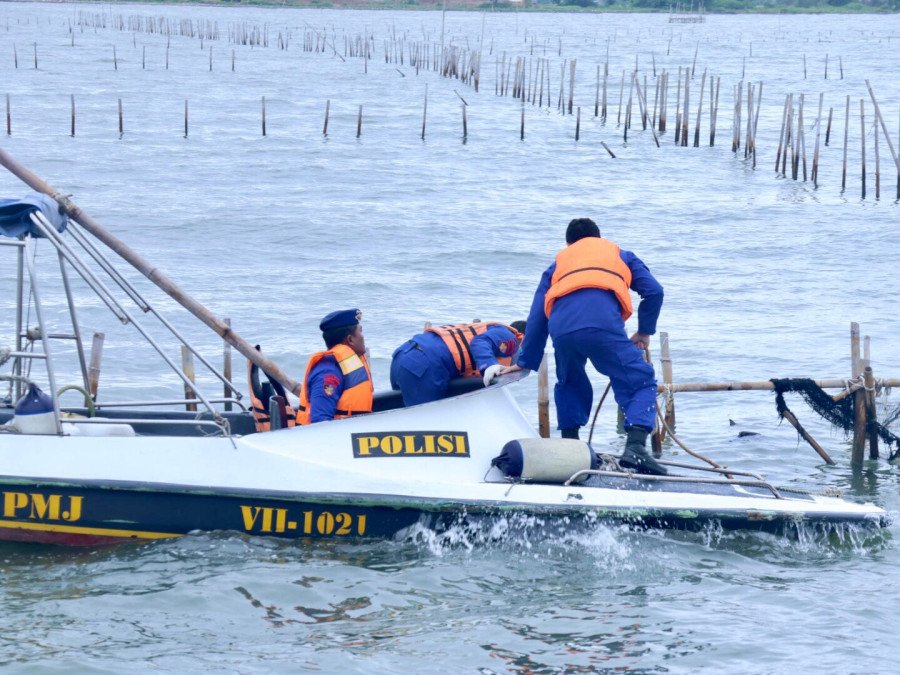 Ditpolairud Bongkar Pagar Laut di Perairan Tangerang, Kerahkan 154 Personel dan 10 Kapal