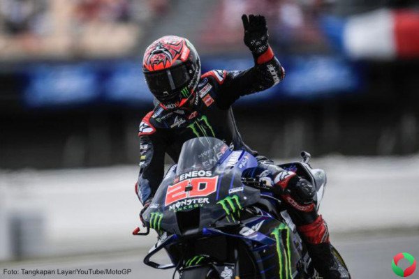 Pembalap Monster Energy Yamaha Kembali Pole Position GP Catalunya