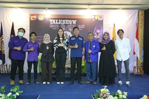 Himpunan Mahasiswa Sipil Universitas Bina Darma Gelar Talkshow Enggenering Bersama Kadis Perkim Sumsel