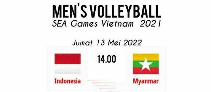 Jadwal Pertandingan Timnas Voli Indonesia Hari Ini Pada Sea Games 2022