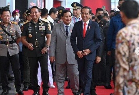 Jokowi Beri Dukungan Prabowo di Pilpres 2024 "Ini Jatahnya Pak Prabowo"