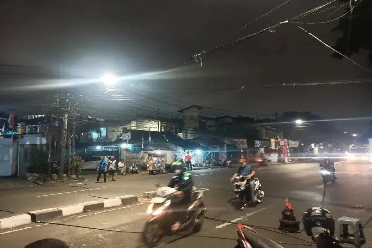 Kembali Memakan Korban, Kabel Menjuntai Jerat Pengendara Motor Hingga Tersungkur