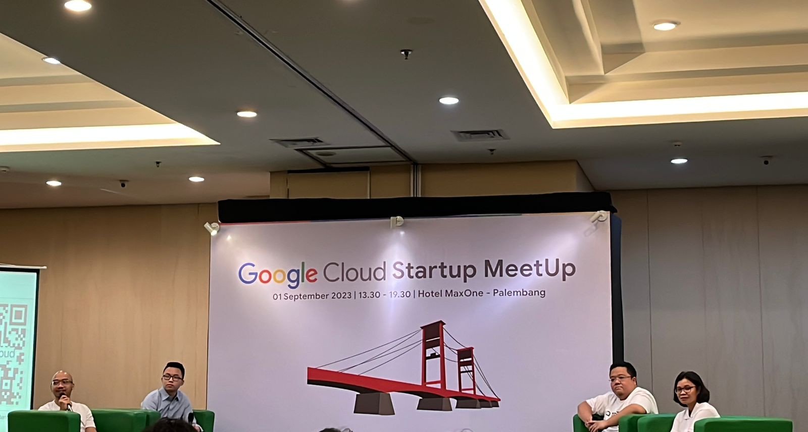 Kemeriahan Acara Google Cloud Goes to Palembang Startup Meetup: Dukung Kemajuan Startup Lokal