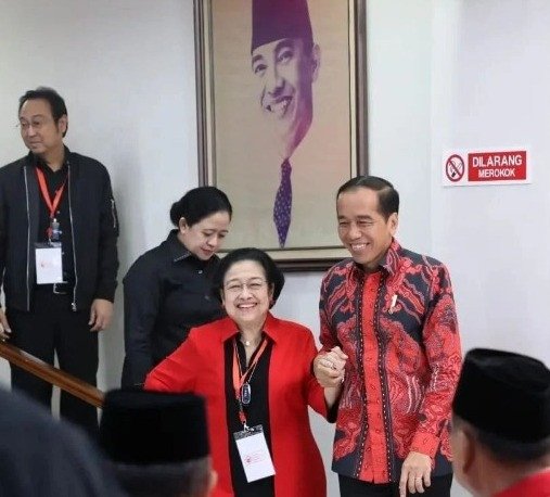 Ketua Umum PDIP Megawati Soekarnoputri Hadiri Pengumuman Calon Wakil Presiden Pendamping Ganjar Pranowo