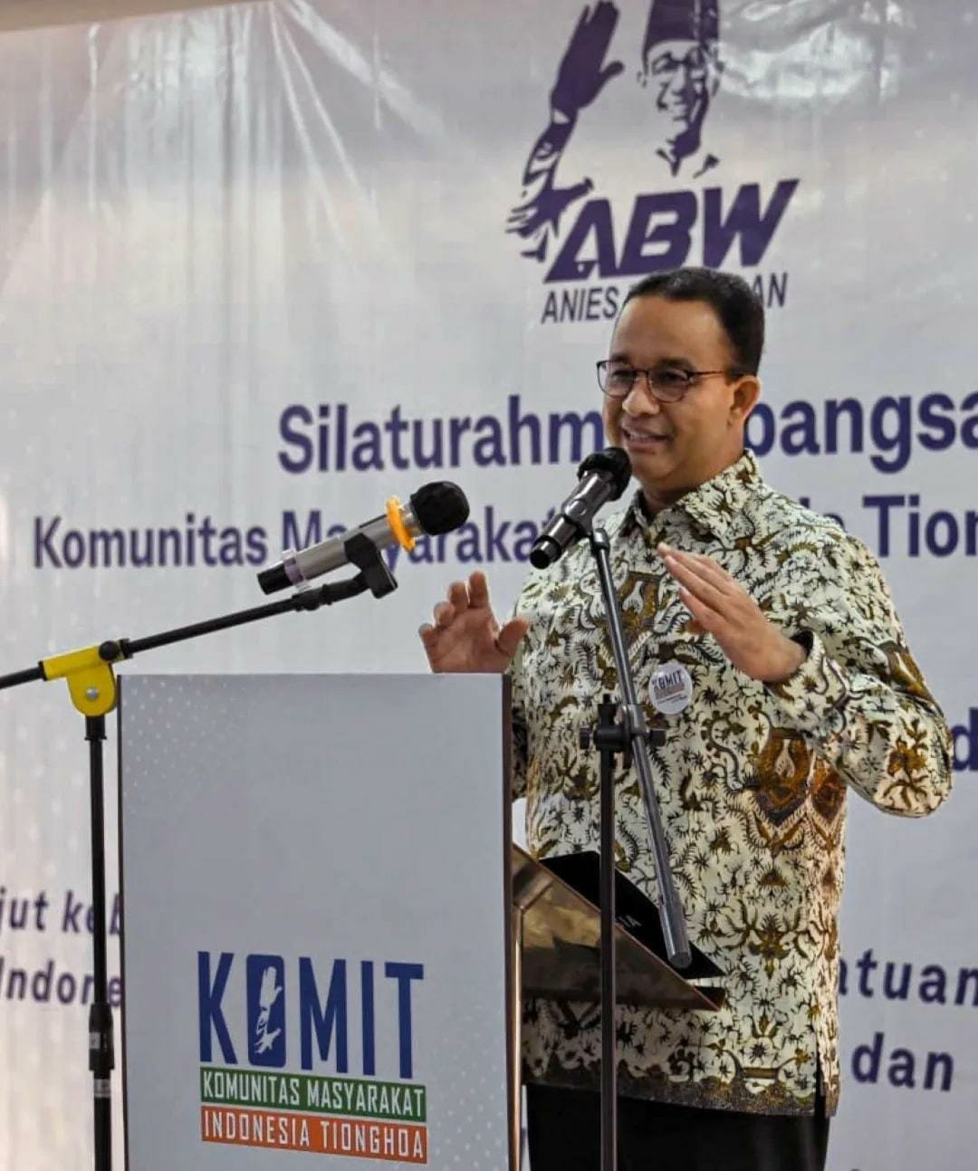 Komunitas Masyarakat Indonesia Tionghoa Berharap Anies Baswedan Melanjutkan Kinerja di Tingkat Nasional