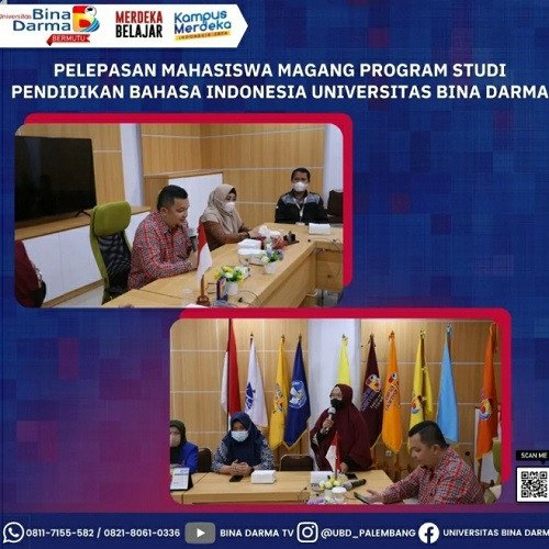 Lepas 15 Mahasiswa UBD Prodi Bahasa Indonesia Magang MBKM