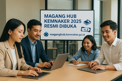 Magang Hub Kemnaker 2025 Segera Dibuka: Cara Daftar, Syarat, dan Gaji Rp 3,3 Juta per Bulan