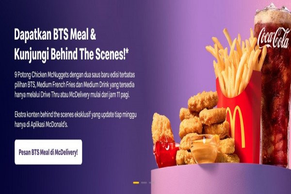 McDonald’s Melaunching Menu BTS Meal