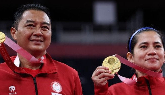 Pasangan Ganda Campuran Indonesia Berhasil Raih Medali Emas di Paralimpiade Tokyo 2020