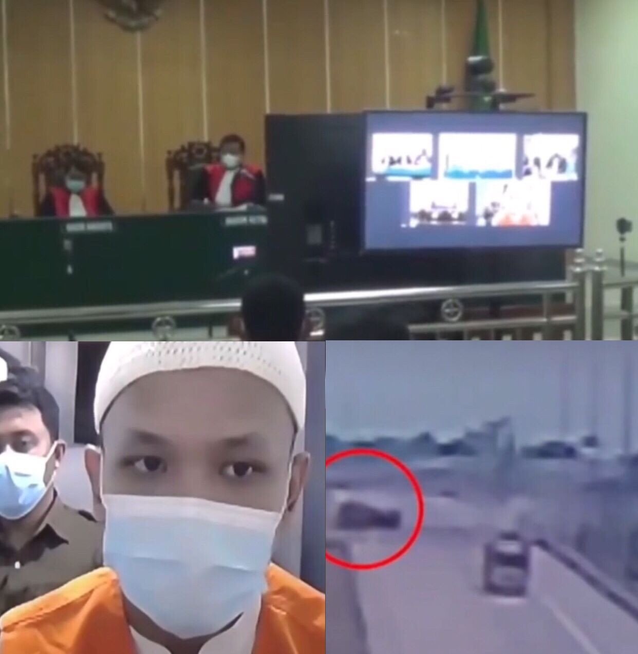 Rekaman CCTV Kecelakaan Maut Vanessa dan Bibi Diputar Saat Sidang Berlangsung