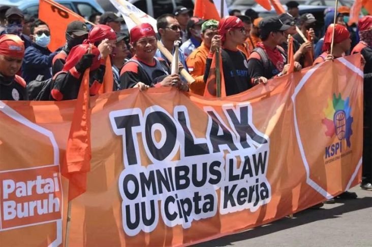 Ribuan Buru Siap Gelar Unjuk Rasa Saat Sidang Omnibus Law UU Cipta Kerja DI MK