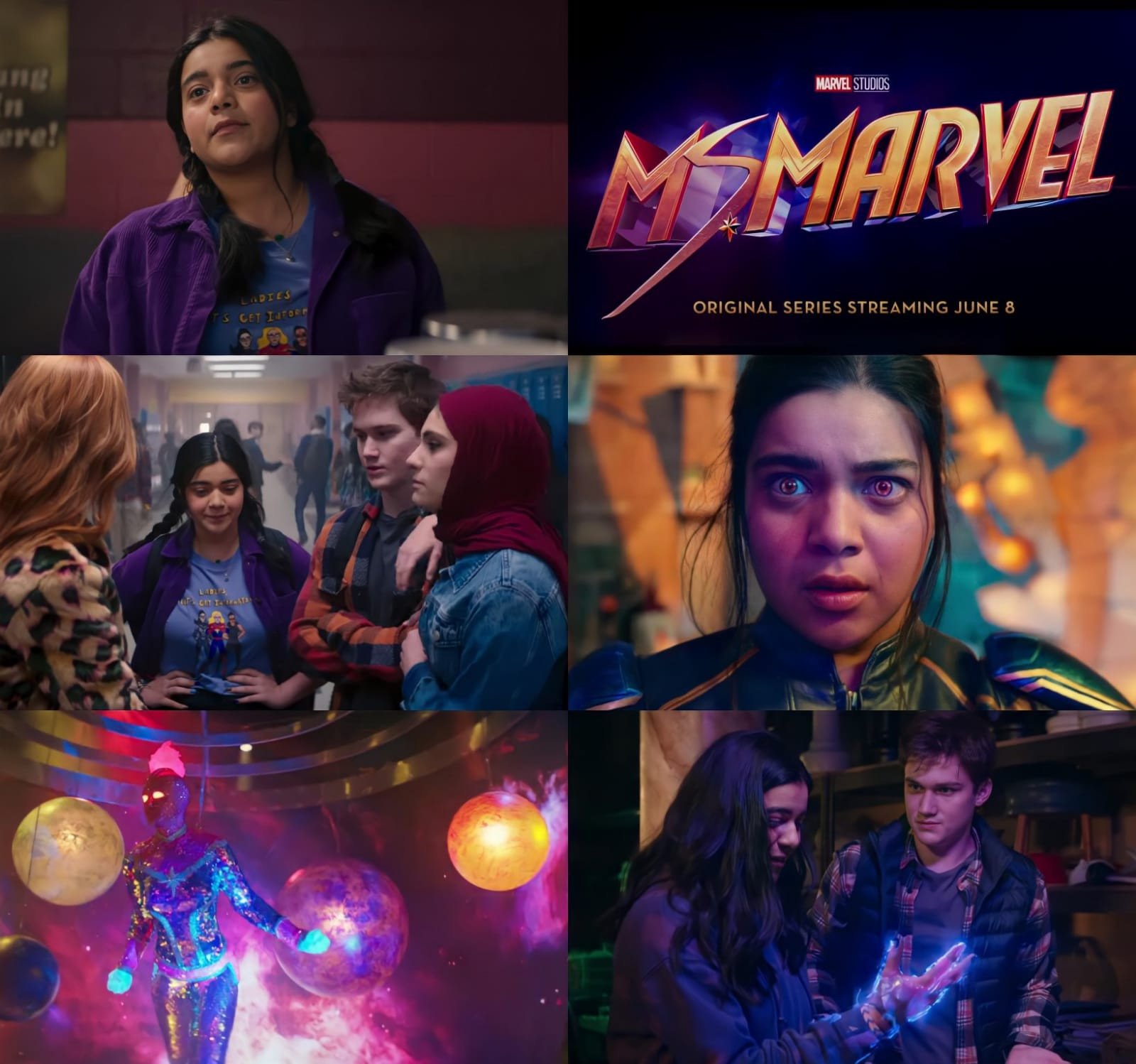 Serial Ms.Marvel Hadirkan Super Hero Muslim Dalam Trailer Flim Yang Akan Tayang Pada 8 Juni 2022