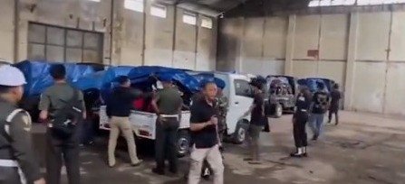 Sindikat Penyimpanan Kendaraan Curian Sebanyak 264 Ditemukan di Gudang Balkir Pusat Zeni TNI AD