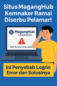 Situs MagangHub Kemnaker Ramai Diserbu Pelamar! Ini Penyebab Login Error dan Solusinya