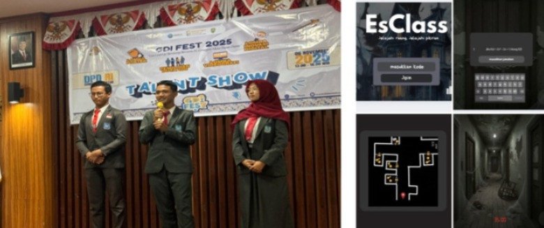 Synapse Team Lolos 10 Besar GDI Fest 2025 dengan Inovasi Website Escape Room Edukatif