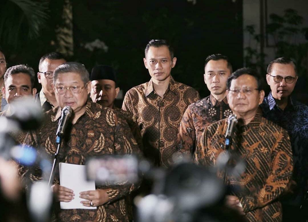 Terbuka Lebar Peluang Demokrat untuk Bergabung Bersama Koalisi Prabowo