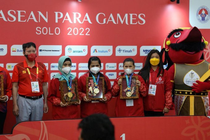Tim Para Catur Indonesia Borong 4 Medali Emas Pada ASEAN Para Games 2022