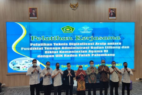 UIN Raden Fatah Palembang Gelar Pelatihan Digital Arsip