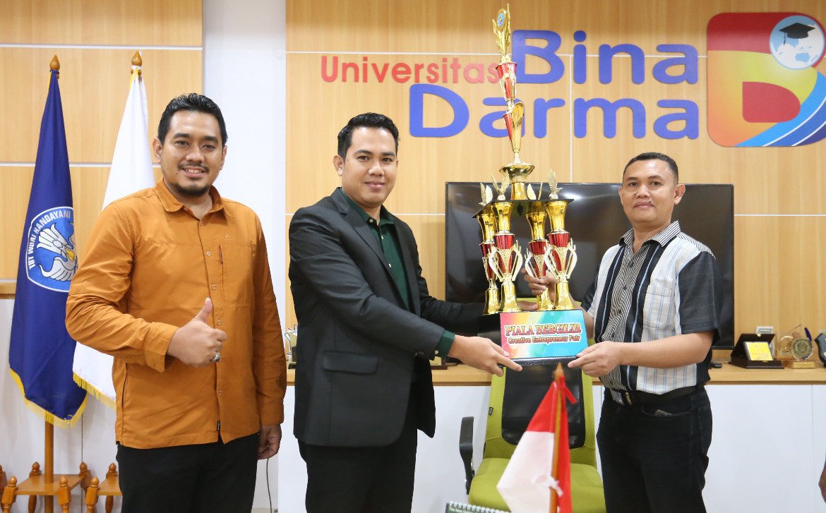 Universitas Bina Darma Gelar Penandatanganan Perjanjian Kerjasama (PKS) dengan Juara pada 1st Palembang Business Plan Award