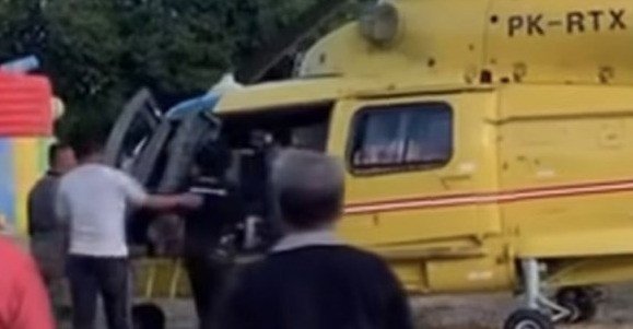 Viral Helikopter BNPB Diduga Hanya Singgah untuk Foto di Langsa Aceh Tak Turunkan Bantuan