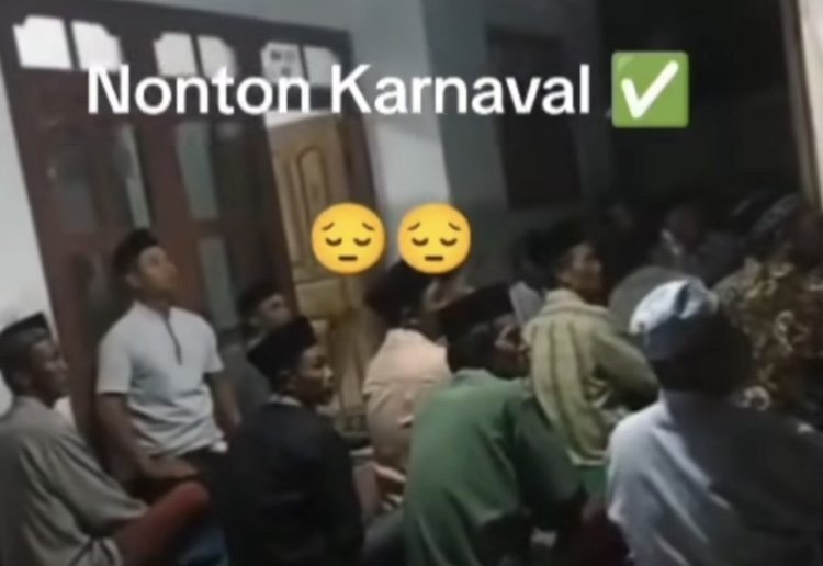 Viral Iring-iringan Sound Horeg Karnaval Berbunyi Saat Warga Gelar Tahlilan