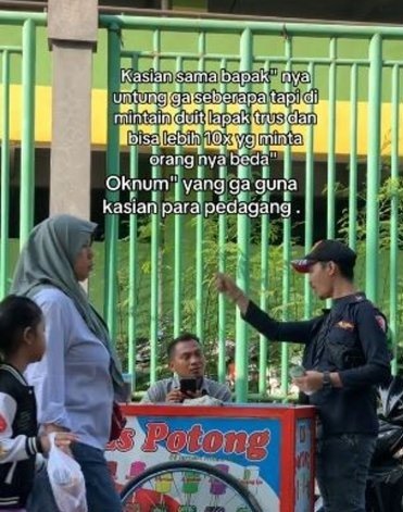 Viral Pedagang Es Potong Diduga Dipalak Oknum Ormas Buat Netizen Geram!