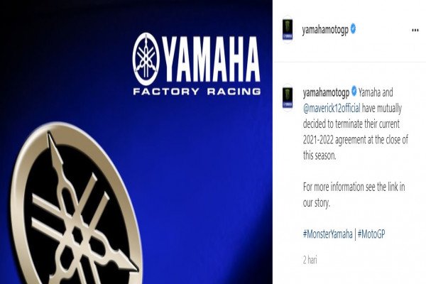 Yamaha Putus Kontrak Maverick Vinales